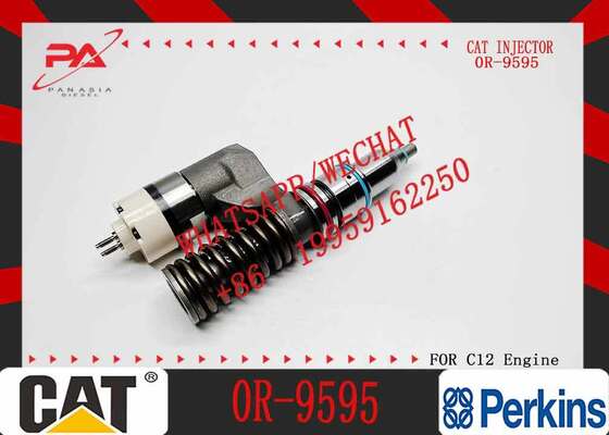 Excavator Parts Diesel C12 Engine Injector 208-9160 0R-9595 1OR-1814 OR-4987 161-1785 New Stainless Steel Injector for Excavator
