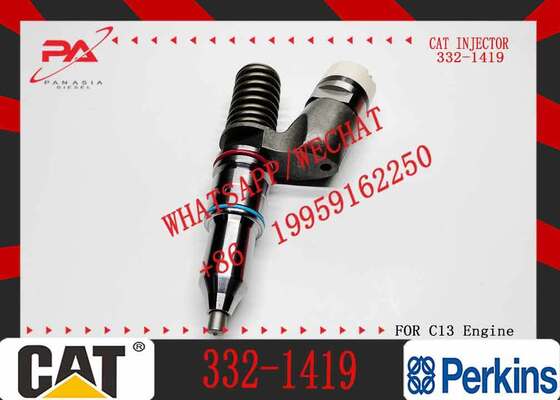 New Common Rail Fuel Injector 20R-8046 249-0705 10R-7236 332-1419 for C13 Diesel Engine
