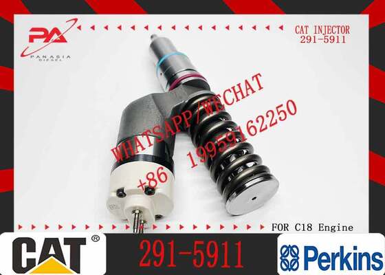 Diesel Fuel Injector 253-0615 2530615 6PCS Fuel Injector 280-0574 291-5911 254-4183 for C15 C18 Excavator Engine Engine Parts