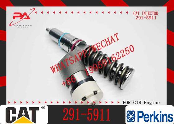 Diesel Fuel Injector 253-0615 2530615 6PCS Fuel Injector 280-0574 291-5911 254-4183 for C15 C18 Excavator Engine Engine Parts