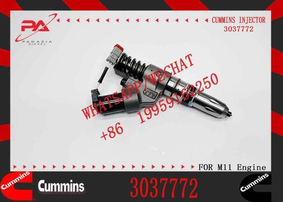 Common Rail Fuel Injector 3037772 3411755 3081319 3411756 3087557 3411758 for Sprayer Excavator M11 Injector Truck Parts