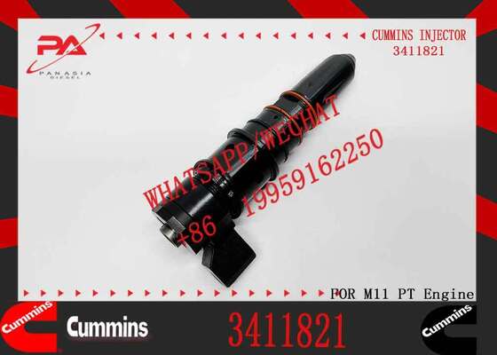 Excavator Accessories Fuel Injector 3411754 3411756 3411821 3411845 for C-ummins QSM11 ISM11 Diesel Engine Spare Parts Construction Machinery Parts