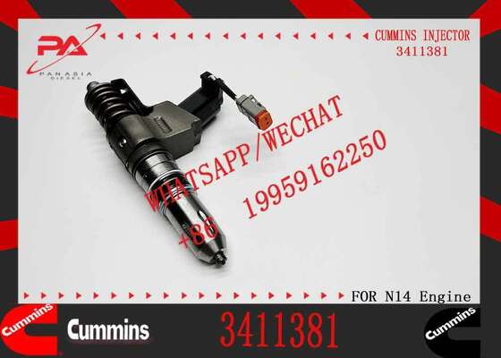 Common Rail Fuel Injector 3087560 3087733 3087807 3407776 3409975 3411381 for Sprayer Excavator N14 Injector Truck Parts