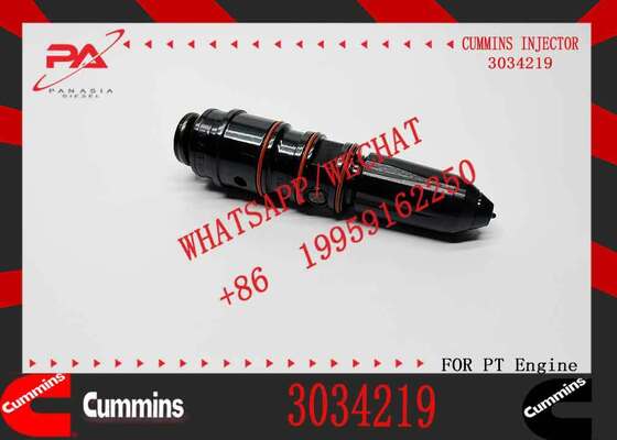 New Diesel Common Rail Fuel Injector 3034219 3047964 3013725 for Sprayer Excavator K19 Truck Parts