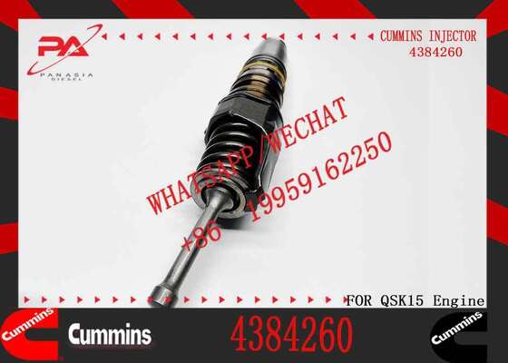 New Construction Machinery Parts Fuel Injector for QSKX15 Diesel Engine OEM 4928262 4384260 Stainless Steel