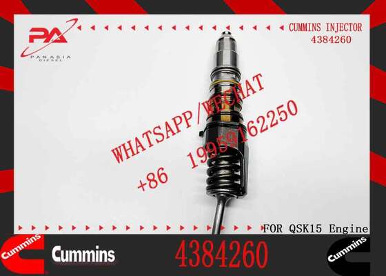 New Construction Machinery Parts Fuel Injector for QSKX15 Diesel Engine OEM 4928262 4384260 Stainless Steel