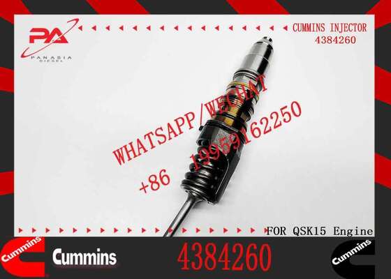 New Construction Machinery Parts Fuel Injector for QSKX15 Diesel Engine OEM 4928262 4384260 Stainless Steel