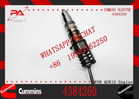 New Construction Machinery Parts Fuel Injector for QSKX15 Diesel Engine OEM 4928262 4384260 Stainless Steel