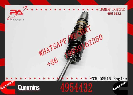 Common Rail Fuel Injector 4954432 4954434 4954644 4954888 for Sprayer Excavator QSX15 Injector Truck Parts