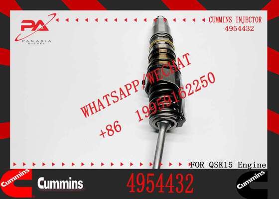 Common Rail Fuel Injector 4954432 4954434 4954644 4954888 for Sprayer Excavator QSX15 Injector Truck Parts