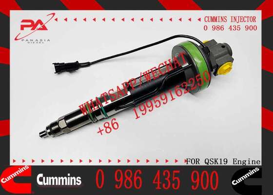 Common Rail Fuel Injector 2867147 F 00B J00 001 0 986 435 900 for Sprayer Excavator QSK19 Injector Truck Parts