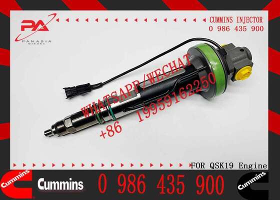 Common Rail Fuel Injector 2867147 F 00B J00 001 0 986 435 900 for Sprayer Excavator QSK19 Injector Truck Parts