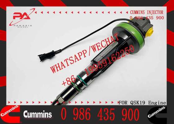 Common Rail Fuel Injector 2867147 F 00B J00 001 0 986 435 900 for Sprayer Excavator QSK19 Injector Truck Parts