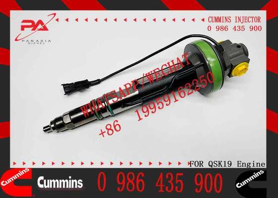 Common Rail Fuel Injector 2867147 F 00B J00 001 0 986 435 900 for Sprayer Excavator QSK19 Injector Truck Parts