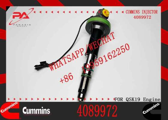 Common Rail Fuel Injector 4089972 4928106 4955524 4955525 for Sprayer Excavator QSK19-7 Injector Truck Parts