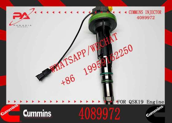 Common Rail Fuel Injector 4089972 4928106 4955524 4955525 for Sprayer Excavator QSK19-7 Injector Truck Parts