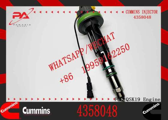 Common Rail Fuel Injector 4358048 Y431K06139 for Sprayer Excavator QSK19-5 Injector Truck Parts