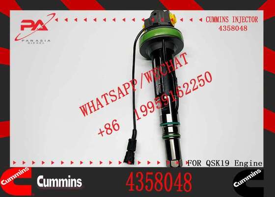 Common Rail Fuel Injector 4358048 Y431K06139 for Sprayer Excavator QSK19-5 Injector Truck Parts