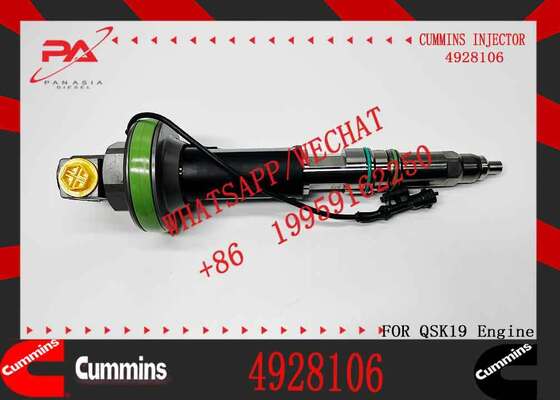 QSK19-7 Injector Excavator Engine Injectors 4089972 4928106