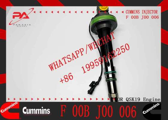 Common Rail Fuel Injector 2881088 F 00B J00 006 0 986 435 615 0986435615 for Sprayer Excavator QSK19 Injector Truck Parts