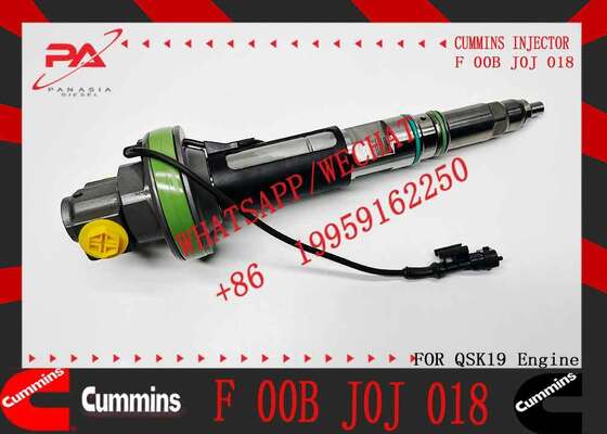 Common Rail Fuel Injector F00BL0J018 F 00B L0J 018 F 00B L0J 020 F00BL0J020 for Sprayer Excavator QSK19 Injector Truck Parts