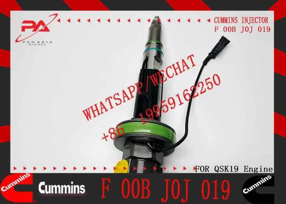 Common Rail Fuel Injector 4955524 F 00B J0J 019 for Sprayer Excavator QSK19 Injector Truck Parts