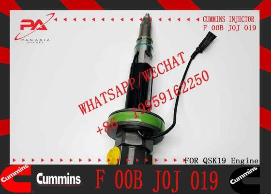 Common Rail Fuel Injector 4955524 F 00B J0J 019 for Sprayer Excavator QSK19 Injector Truck Parts