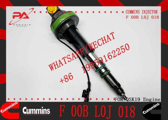 Common Rail Fuel Injector F00BL0J018 F 00B L0J 018 F 00B L0J 020 F00BL0J020 for Sprayer Excavator QSK19 Injector Truck Parts