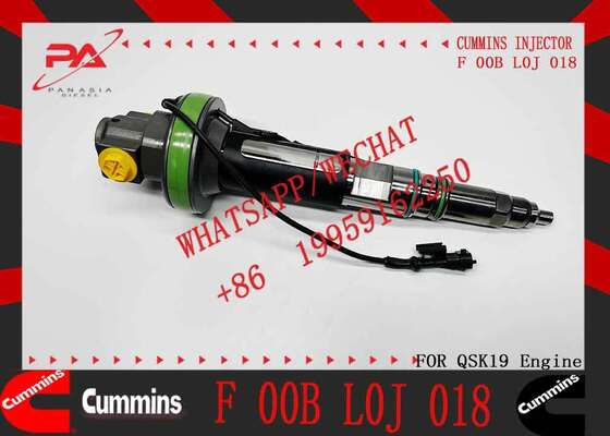 Common Rail Fuel Injector F00BL0J018 F 00B L0J 018 F 00B L0J 020 F00BL0J020 for Sprayer Excavator QSK19 Injector Truck Parts