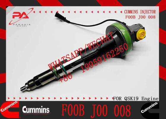 Common Rail Fuel Injector 2881089 F00B J00 008 for Sprayer Excavator QSK19 Injector Truck Parts