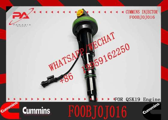 Common Rail Fuel Injector 4964173 F00BJ0J016 for Sprayer Excavator QSK19 Injector Truck Parts