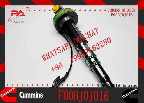 Common Rail Fuel Injector 4964173 F00BJ0J016 for Sprayer Excavator QSK19 Injector Truck Parts