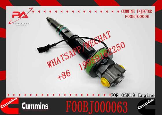 Specialized in Manufacturing High-quality Engine Fuel Injector F00BJ00001 F00BJ00006 F00BJ00009 4089972 4955526 for QSK19 Engine