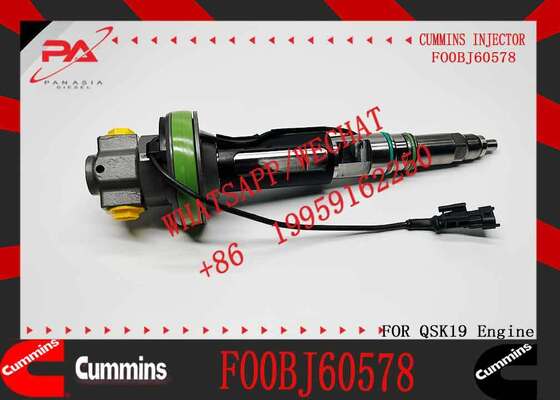 Fuel Injector FO0BJ60578 2881087 F00BJ00010 F00BJ00011 0986435905 Y431K55586 for K19 QSK19 Engine