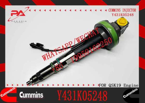 New Construction Machinery Fuel Injector for QSK19 Diesel 2867148 Y431K05248 Y431K05558 4964170