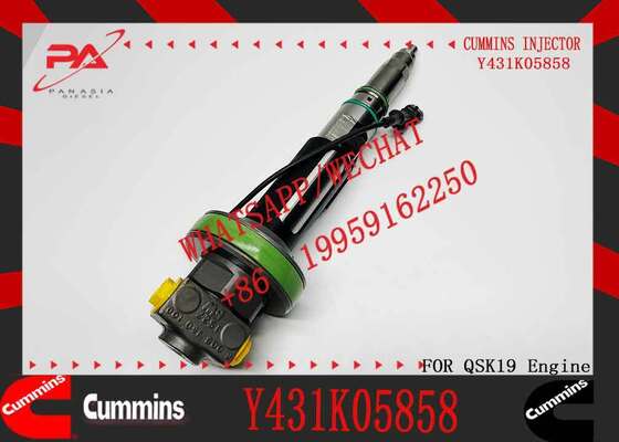 Common Rail Fuel Injector 4380191 Y431K05858 for Sprayer Excavator QSK19 Injector Truck Parts