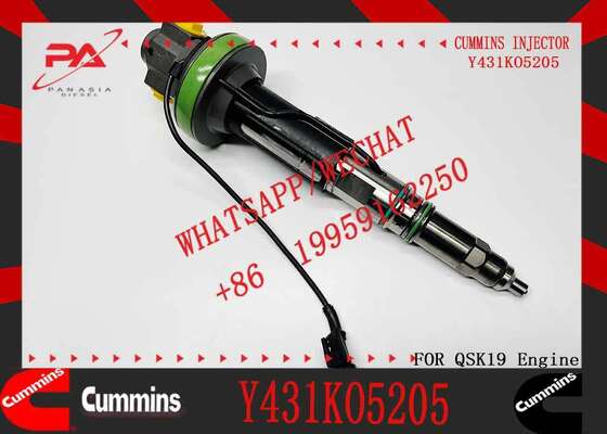 New Construction Machinery Fuel Injector for QSK19 Diesel Compatible Y431K05429 Y431KO5205 Y431K05420