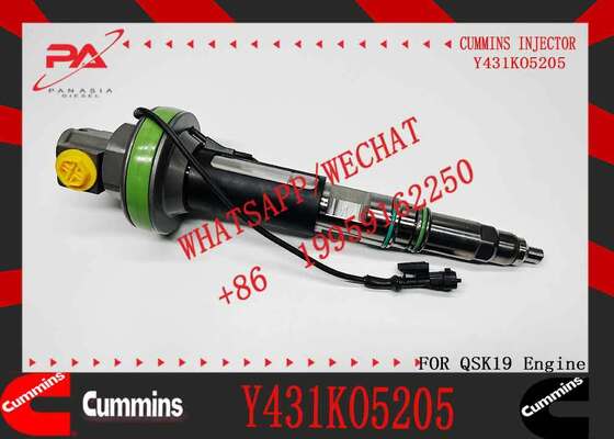 New Construction Machinery Fuel Injector for QSK19 Diesel Compatible Y431K05429 Y431KO5205 Y431K05420