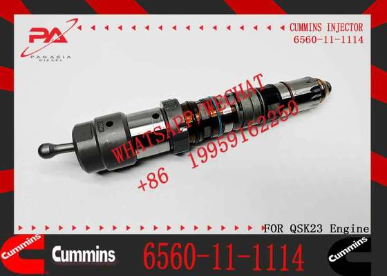 Engine Fuel Injector 6560-11-1110 6560-11-1111 6560-11-1112 6560-11-1113 6560-11-1114 for PC1250LC-7 Excavator
