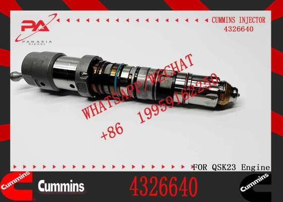 Fuel Injector 4088428 4088429 4326640 for Cum-mins QSK60 Engine
