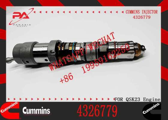 Common Rail Injector Fuel Injecto 4326779 4928346 4928349 for QSK23 Excavator QSK23 QSK45 QSK60