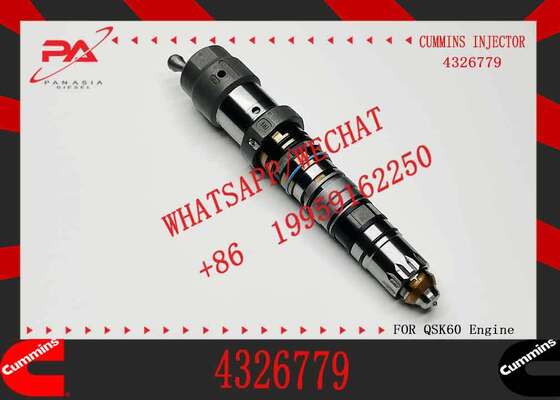 Common Rail Injector Fuel Injecto 4326779 4928346 4928349 for QSK23 Excavator QSK23 QSK45 QSK60