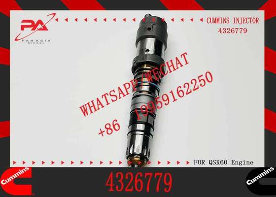 Common Rail Injector Fuel Injecto 4326779 4928346 4928349 for QSK23 Excavator QSK23 QSK45 QSK60