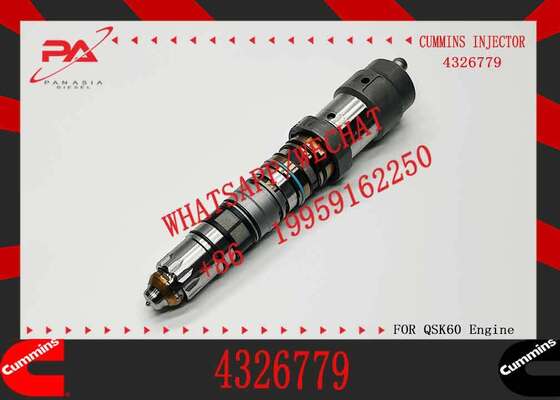 Common Rail Injector Fuel Injecto 4326779 4928346 4928349 for QSK23 Excavator QSK23 QSK45 QSK60
