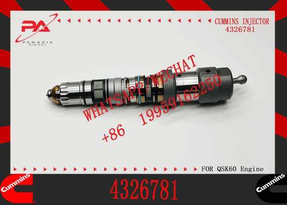 4326781 QSK60 QSK45 C-ummins Part Injector 4326781 4087894 4088428 4326781