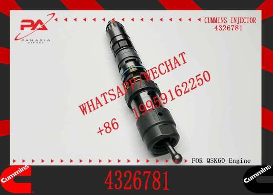 4326781 QSK60 QSK45 C-ummins Part Injector 4326781 4087894 4088428 4326781