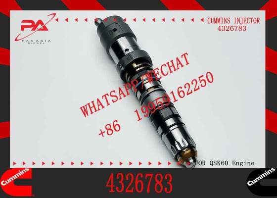 Common Rail Fuel Injector 4326783 4326784 4902817 for Sprayer Excavator QSX60 Injector Truck Parts