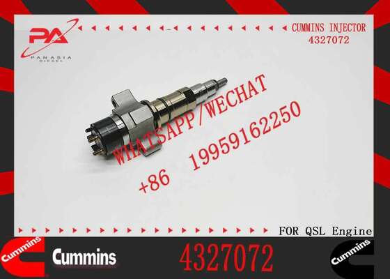 High Quality Diesel Engine Injector 4327072 4307414 Fuel Injector Model 430-7414 for QSL Excavator QSL9.3 ISCE Engine 6L
