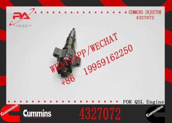 High Quality Diesel Engine Injector 4327072 4307414 Fuel Injector Model 430-7414 for QSL Excavator QSL9.3 ISCE Engine 6L