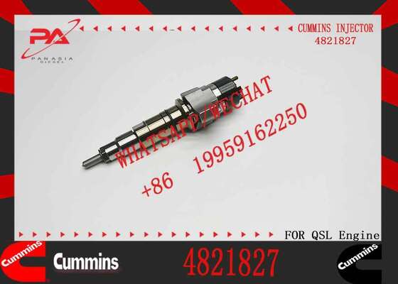 Construction Machinery Loader Bulldozer Excavator QSL ISC XPI Engine Fuel Injector Common Rail Injector 2897414 4327072 4821827